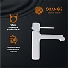 Смеситель Orange Karl M05-021W для раковины, белый