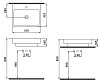 Раковина накладная Bocchi Scala Arch 1077-012-0126 оранжевый