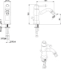Смеситель Bandini Antico 852.120 Br для биде