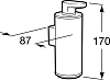 Дозатор для жидкого мыла Roca Hotels 816722001
