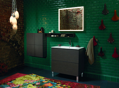 Зеркало с подсветкой 80 см Duravit L-Cube LC738100000