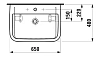 Раковина Laufen Form 8.1067.4.000.104.1 белый