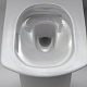 Электронный подвесной безободковый унитаз-биде Toto Neorest AC CW996PVD#NW1 CeFiONtect Tornado Flush с пультом ДУ, крышка микролифт Washlet TCF996RWG#NW1, белый