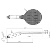 Душевая лейка Bossini Apice B00900.045 белый