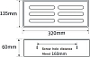 Полка Rush Edge ED77164A