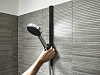 Держатель для душа Hansgrohe WallStoris 27917670, чёрный матовый