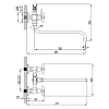 Смеситель для ванны Lemark Standard LM2151C хром