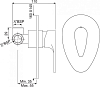 Смеситель для душа Jaquar Vignette Prime VGP-CHR-81227