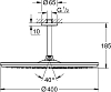 Верхний душ Grohe Rainshower Cosmopolitan 26256000