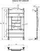 Полотенцесушитель водяной Тругор Омега НП 100*50