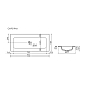 Раковина накладная Ceramica Nova Grace CN7019wx белый