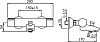 Термостат Oras Cubista 2875U для душа и ванны