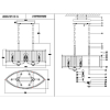 Подвесная люстра Lumien Hall Lenora LH3062/6PO-CO-CL