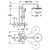 Душевая система Grohe Power and Soul 27913000