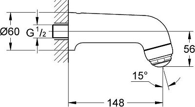 Верхний душ Grohe Relexa Plus 28089000