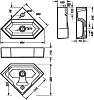 Раковина Sanita Luxe Line LIN35SLWB01, белый