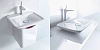 Раковина накладная Duravit PuraVida 721500000 белый