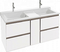 Тумба под раковину 135 см Jacob Delafon Soprano EB1335-N18 белый