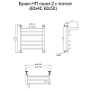 Полотенцесушитель водяной Тругор Браво серия 2 Браво2/нп6040П хром