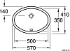 Раковина Gustavsberg Basic GB1561479801 белый