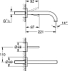 Смеситель для раковины Grohe Atrio New Joy 19918DC3 суперсталь