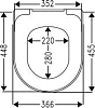 Крышка-сиденье Haro Таоро 537016 с микролифтом, белый