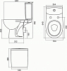 Напольный унитаз KOLO Freja L79211000 с крышкой-сиденьем и микролифтом