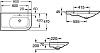 Раковина 90 см Roca Nexo 327649000 левая