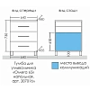 Тумба под раковину СаНта Омега 207016 белый