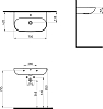 Раковина Bien Vokha MDLS07001FD1W3000 70 см