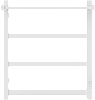 Полотенцесушитель электрический Ewrika Пенелопа КВ7 60х50 с полкой, белый