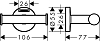 Крючок для полотенца Hansgrohe Logis Universal 41725000, хром