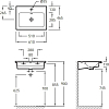 Раковина 60 см Jacob Delafon Vox EXAF112-00