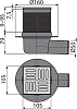 Душевой трап AlcaPlast APV1