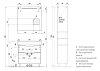 Тумба под раковину Aquaton Дакота 1A202901DAAY0 белый