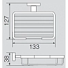 Мыльница Veragio Ramba VR.RMB-4952.CR хром