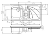 Кухонная мойка Reginox President 38380 хром