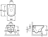 Комплект унитаза с инсталляцией Jacob Delafon Vox E21772RU-00 с сиденьем микролифт без клавиши смыва