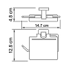 Держатель туалетной бумаги WasserKRAFT Lippe К-6500 K-6525 хром