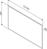 Зеркало Am.Pm Spirit 2.0 M70AMOX1201SA