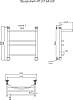 Полотенцесушитель водяной Тругор Приоритет НП 3 П 60*50 (ЛЦ2)