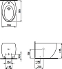 Напольное биде Laufen Alessi One 8.3297.1.400.304.1
