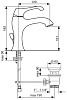 Смеситель для раковины Emmevi Ares 76003BIO белый