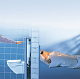 Комплект Подвесной унитаз Sturm Wave SW-WA17077-CR + Система инсталляции для унитазов Grohe Rapid SL 38929000 4 в 1 с кнопкой смыва