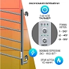 Полотенцесушитель электрический Ника Way-2 WAY-2 60/50 U хром