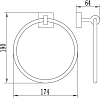 Пенал Comforty Версаль 40 00004135648, слоновая кость