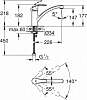 Смеситель для кухонной мойки Grohe Eurosmart 32534002