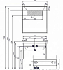 Комод Aquaton Капри 80 1A231103KPDB0, коричневый