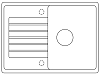 Кухонная мойка Blanco Zia 45 S Compact 524730 кофе