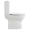 Напольный унитаз BelBagno LOUNGE, безободковый, сиденье soft close, белый, BB045/051T/BB045CPR/BB045/051SC